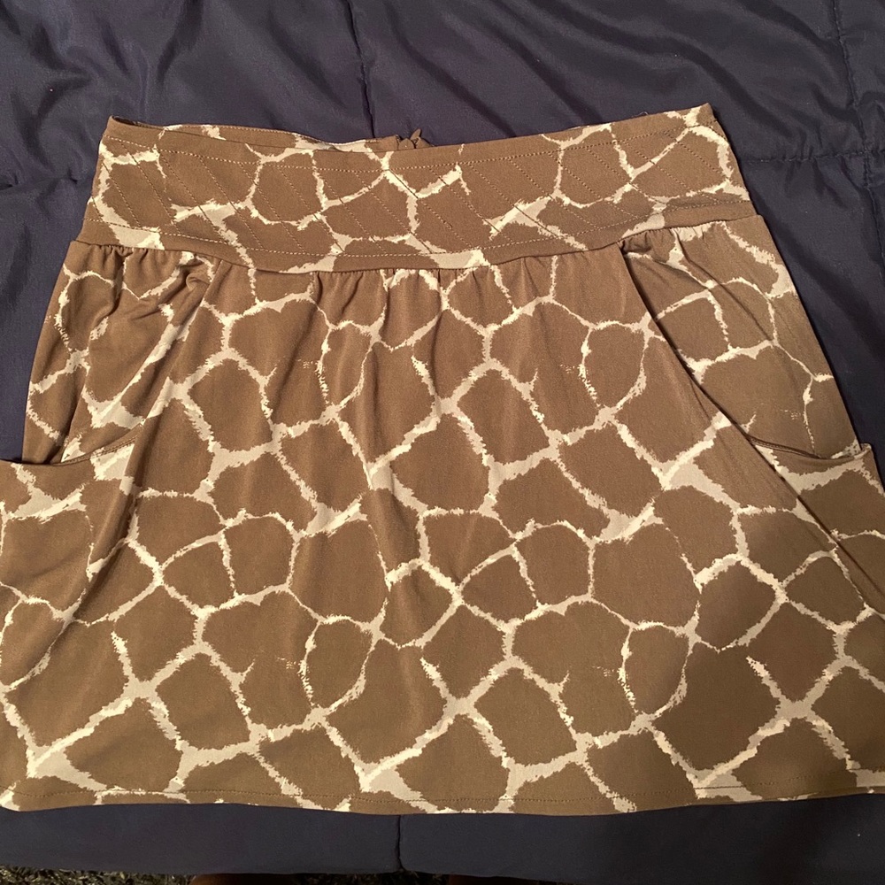 Banana Republic Alligator print sSkirt